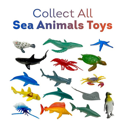 Relaxcation Soap Bar For Kids with Toy SEA ANIMALS Inside - Sweet SEA SHARK Scent and Blue Color of a bar