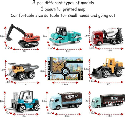 Alloy Small Construction Vehicle Toys Set Truck Toys Dump Truck