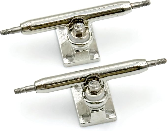 A1 Pro Fingerboard Trucks 36mm 34mm 32mm with New Base (34mm Chrome)