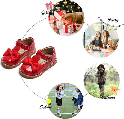 Felix & Flora Toddler Little Girl Mary Jane Dress Shoes