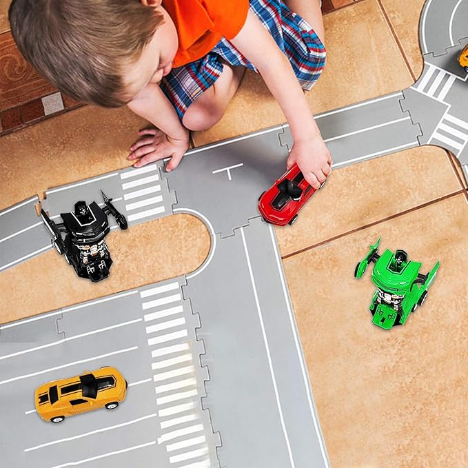 3-6 Year Old Boys Toddler Toy Car, Transforming Toys Cars 3 Year 3 Year