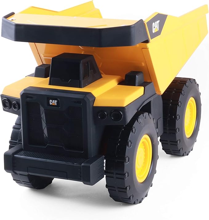 CAT Construction Toys, 16" Steel Toy Dump Truck - Ages 3+