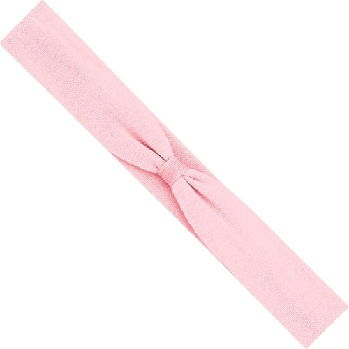 Wee Ones Baby Girls' Add-a-Bow Cotton Lycra Head Wrap
