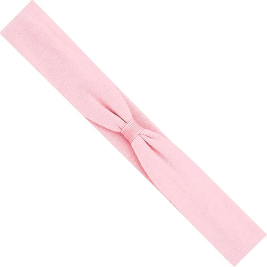 Wee Ones Baby Girls' Add-a-Bow Cotton Lycra Head Wrap
