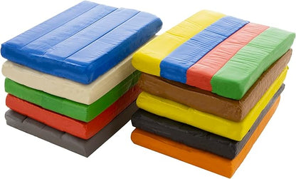 BAZIC Modeling Clay Green Color 1 LB, Light Dough Art Craft, Non Toxic Gift for Artist Kids Toddler Boys Girls, Bulk for Classroom, 1-Pack