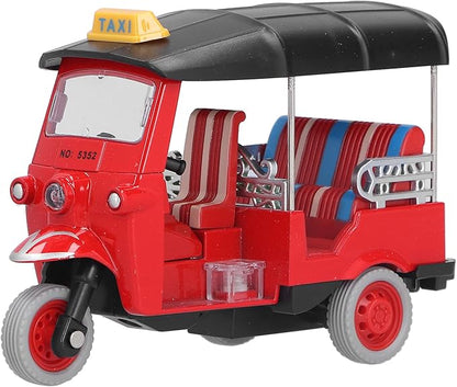 Tricycle Toy, Pull Back Thai Tricycle Simulation Alloy Tuk Tuk