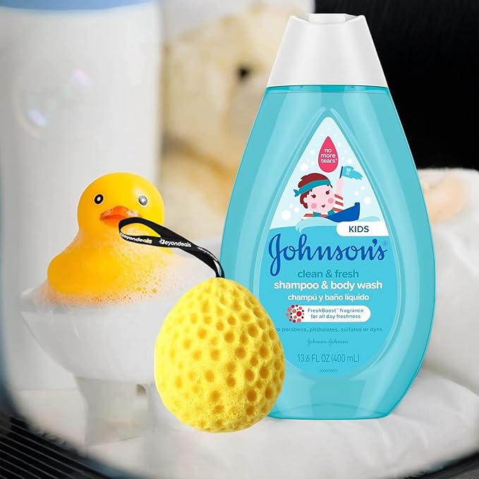 Johnson'S Baby Baby Shampoo And Body Wash, 13.6 Fl Oz 1]