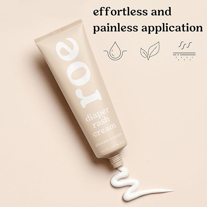 Roe Wellness- Diaper Rash Cream Paste Ointment W/Zinc Oxide |