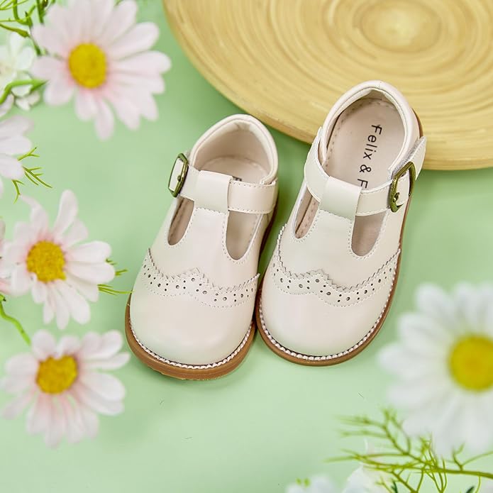 Felix & Flora Toddler Little Girl Mary Jane Dress Shoes
