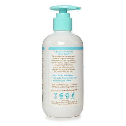 Little Twig Fragrance-Free Shampoo, Hair Shampoo with Natural Plant Derived Formula 8.5 fl.