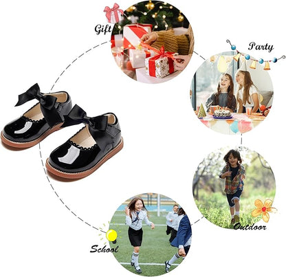 Felix & Flora Toddler Little Girl Mary Jane Dress Shoes