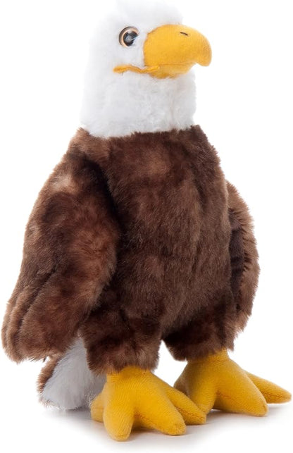 The Petting Zoo Bald Eagle Stuffed Animal, Gifts for Kids, Wild Onez Zoo Animals, Bald Eagle Plush Toy 9 inches