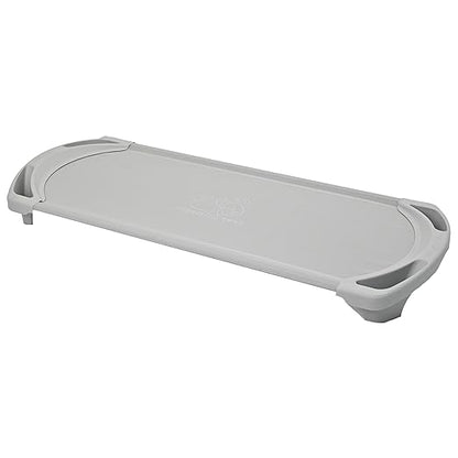 Children’s Factory SpaceLine Nap Cots, Kids Daycare and Preschool Sleeping Cot, Standard Size, Gray