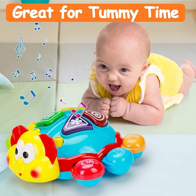 Baby Crawling Toy 6 to 12 Months Spanish English Bilingual 0-3-6 7 8 9 10 12-18 1 Year