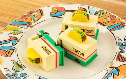 Candylab Toys CANDYCAR® Wooden Food Truck Collection - Taco Van,