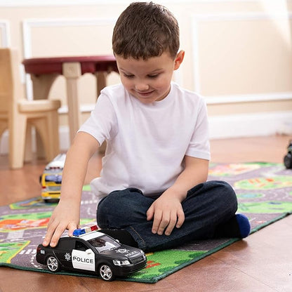 Toy To Enjoy Police & Ambulance Car Set for Boys