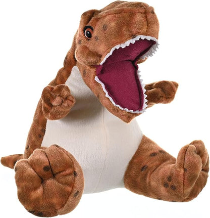 Wild Republic T Rex Plush, Dinosaur Stuffed Animal, Plush Toy, Gifts for Kids, Cuddlekins 12 Inches