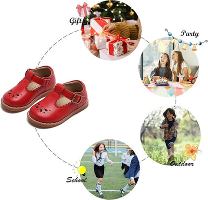 Felix & Flora Toddler Little Girl Mary Jane Dress Shoes