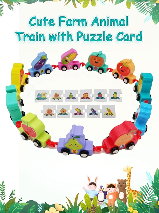 Toddler Toys for 2 4 3 Year Old Boys and 2-5 Montessori 2 Year 11 PCS