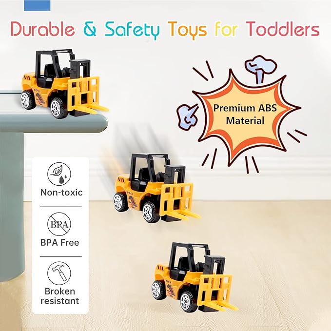 Toys for 3 Year Old Boys,Kids Boys Girls 3-5 Kids,12 1 Die-cast