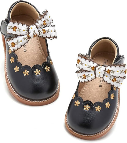 Felix & Flora Toddler Little Girl Mary Jane Dress Shoes