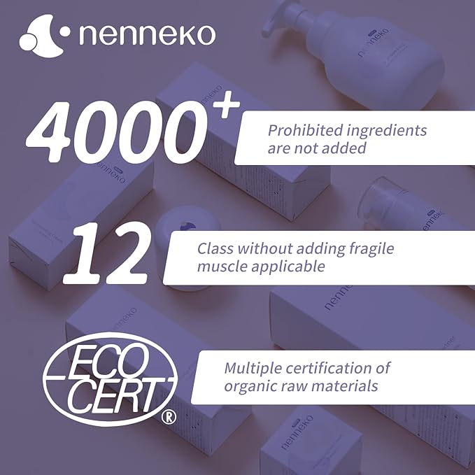NENNEKO Baby Daily Moisture Moisturizing Lotion, Moisturizing Skin Cream for Baby Dry & Sensitive Skin