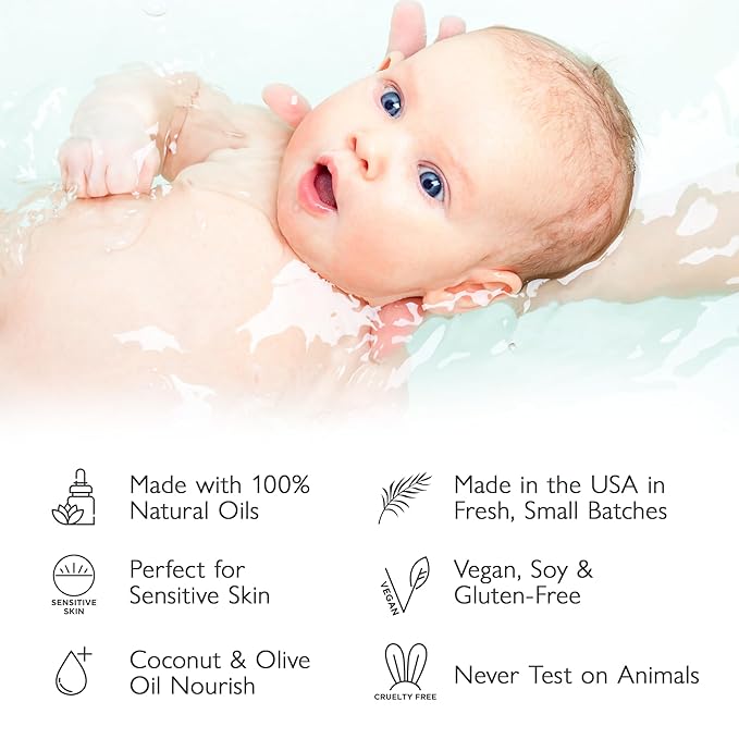 SoCal Suds & Company - 2-in-1 Organic Gel Baby Shampoo & Body Wash 12oz