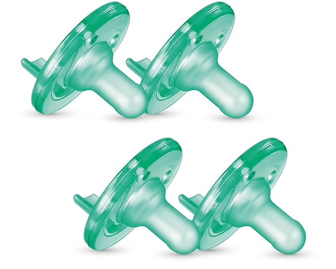 Philips AVENT Soothie 3-18 months, green/green 4 pack, SCF192/45