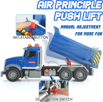 Dump Truck Toy construction toys Push & Go Car toys 3-5 Christmas