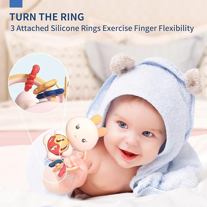 Baby Rattles 6 to 12 Months 0-6-12 Months"