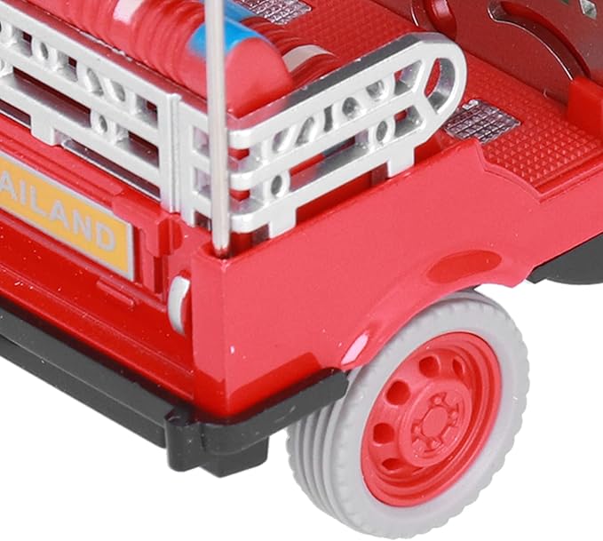Tricycle Toy, Pull Back Thai Tricycle Simulation Alloy Tuk Tuk