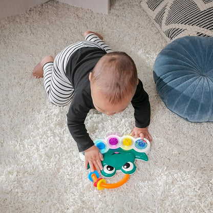 Baby Einstein Ocean Explorers Neptune?s Busy Bubbles Sensory Activity Toy, with Interactive Lights and Music 3+ Months
