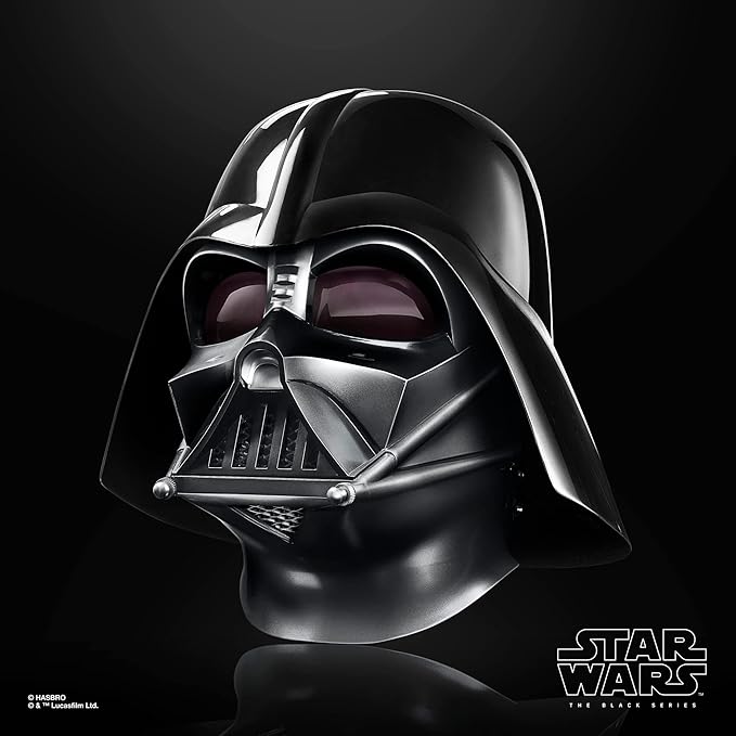 STAR WARS The Black Series Darth Vader Premium Electronic Helmet, OBI-Wan Kenobi Roleplay Collectible Toys for Kids Ages 14 and Up
