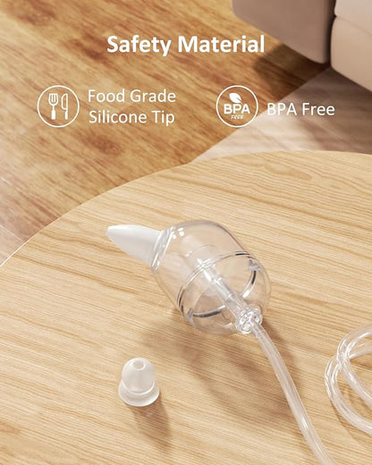 HEYVALUE Hospital Grade Nasal Aspirator for Baby, Nose Sucker with 9 Levels Suction