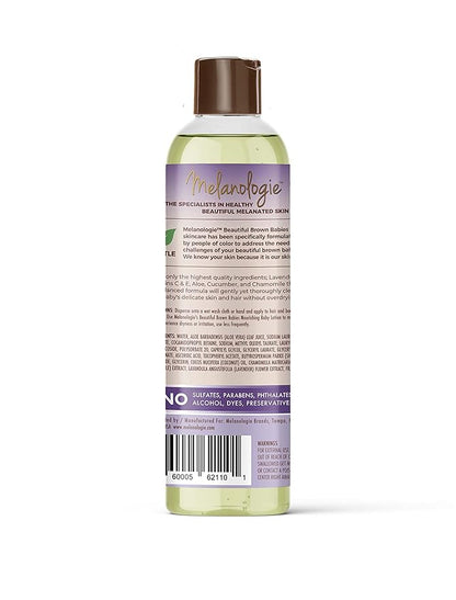 Beautiful Brown Babies Nourishing Gentle Baby Skin and Hair Cleanser, Sulfate- 12 oz