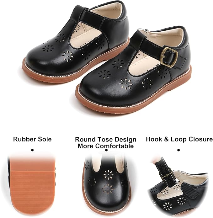 Felix & Flora Toddler Little Girl Mary Jane Dress Shoes