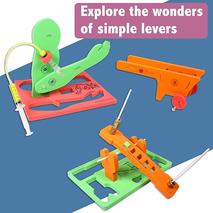 ButterflyEdufields Simple Machines Levers STEM Toys for Kids Ages 8 9 10 11 12 Years Boys & Girls | STEM Experiment Engineering Activity Construction kit | Best Gift Idea for Creative Minds