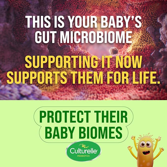 Culturelle Baby Digestive Calm & Comfort Probiotic (Age 0-12 Mos) 8.5Ml, Helps Periodic Colic 1 Mos.
