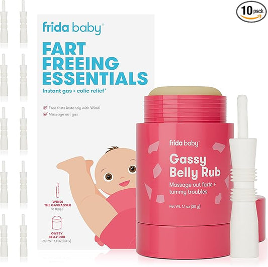Frida Baby Fart Freeing Essentials | Instant Baby Gas and Colic Relief