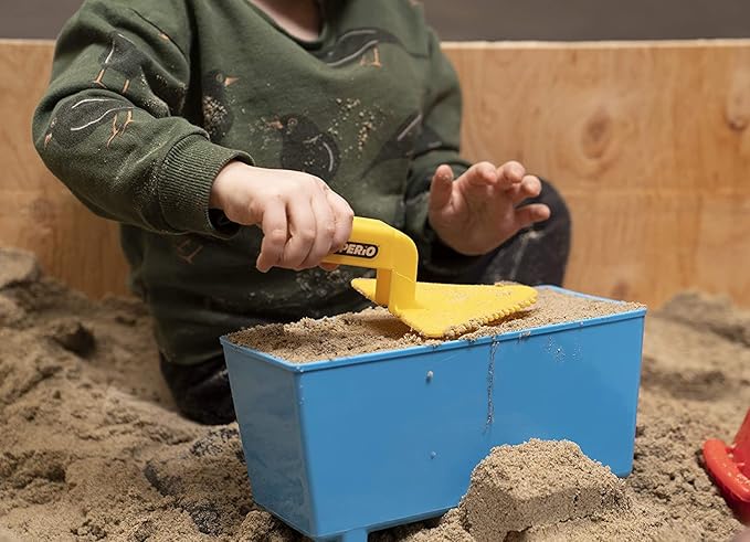 Superio Snow Brick Maker Igloo Fort Block Form Outdoor Winter Snow Toys Sand Castle Building Kit for Adults and Kids Sandbox, Beach, Sand Toys (Red/Blue)