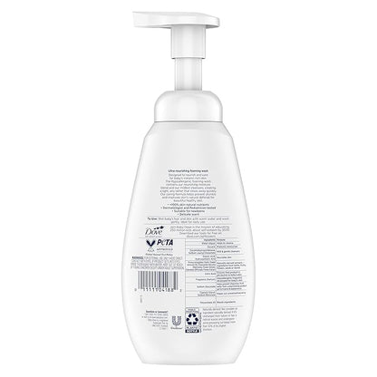Baby Dove Baby Foaming Wash Melanin-Rich Skin Nourishment 4 Count 13.5 fl.