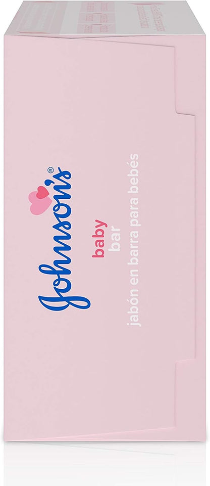 Johnson's Baby Body Soap Bar, Gentle for Baby Bath and Skin Care 3 oz 6)