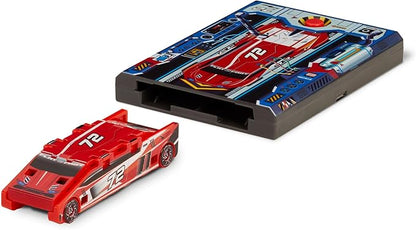 Red 72 Card Racer | Load, Launch, Race - Pocket-Sized Racecar Toy Ages 5 and up (Sold Each)