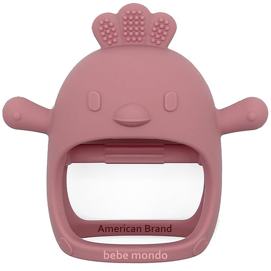 Teething Toys for Babies 0-6 months BPA Free, Never Drop Teether Baby Chew Toys for Teething Relief 0-3 Months