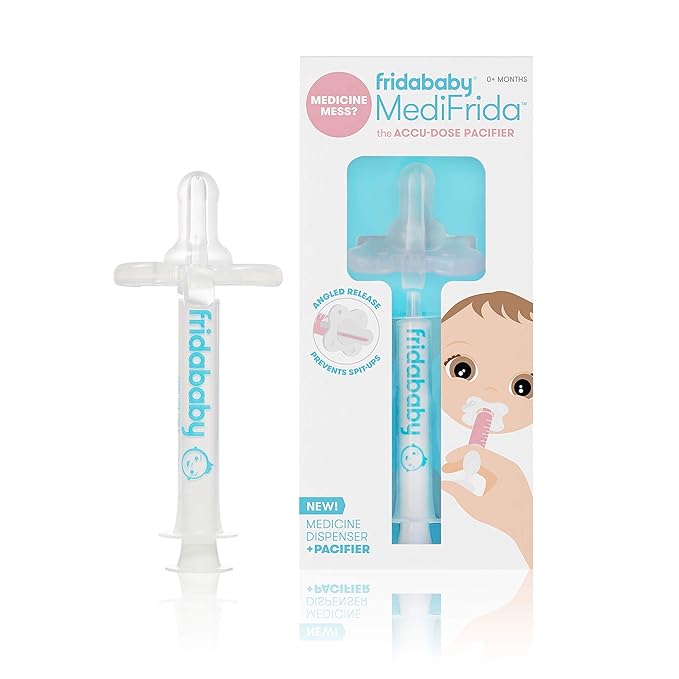 Frida Baby MediFrida The Accu-Dose Pacifier Baby Medicine Dispenser +