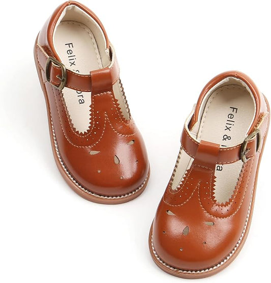 Felix & Flora Toddler Little Girl Mary Jane Dress Shoes