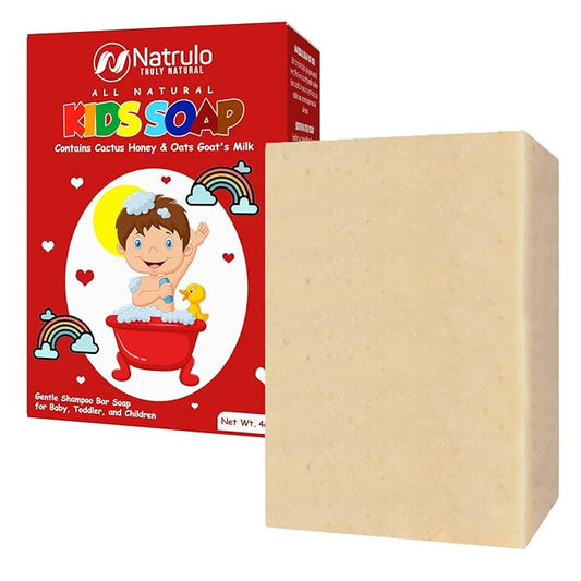 Cactus Honey & Oats Goats Milk Kids Soap, 4oz Wash