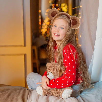 Bear Ears Headband Adult - 1Pcs Plush Halloween Ears