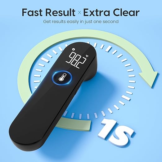 No-Touch Forehead Thermometer for Adults and Kids, Fast Accurate Baby