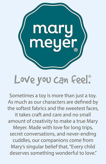 Mary Meyer Sweet Soothie Soft Baby Rattle with Teether Ring,